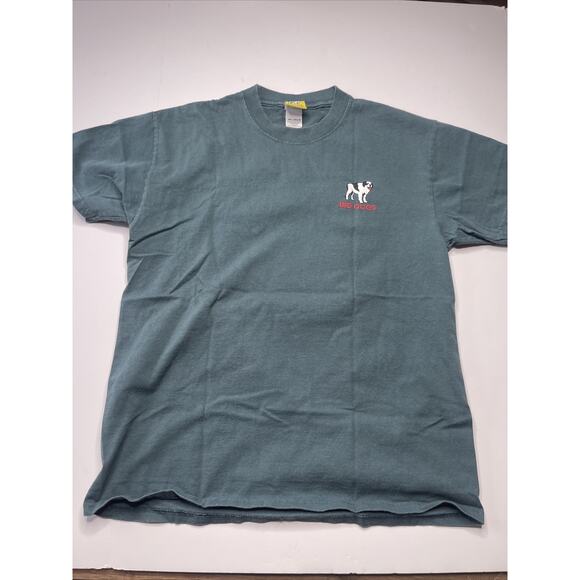 big dog shirts Men Sz S / M Trucking Keep Those Puppies Rolling 2001 Vtg Semi - Picture 9 of 13